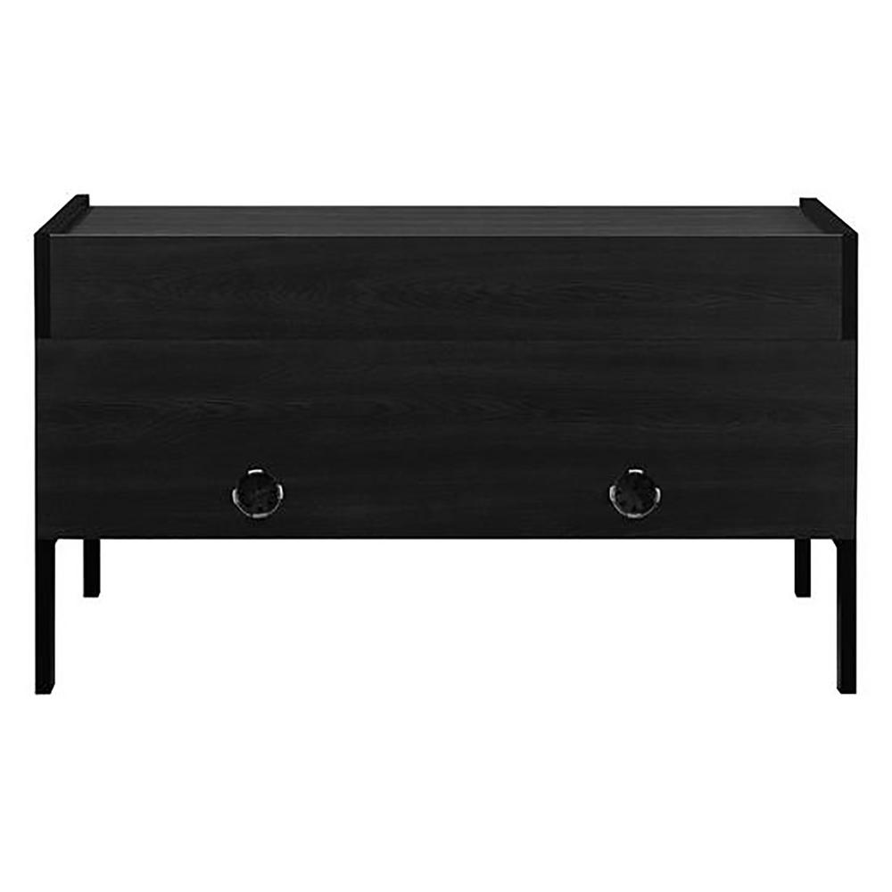 Altra Furniture Lawrence Black Storage Entertainment Center
