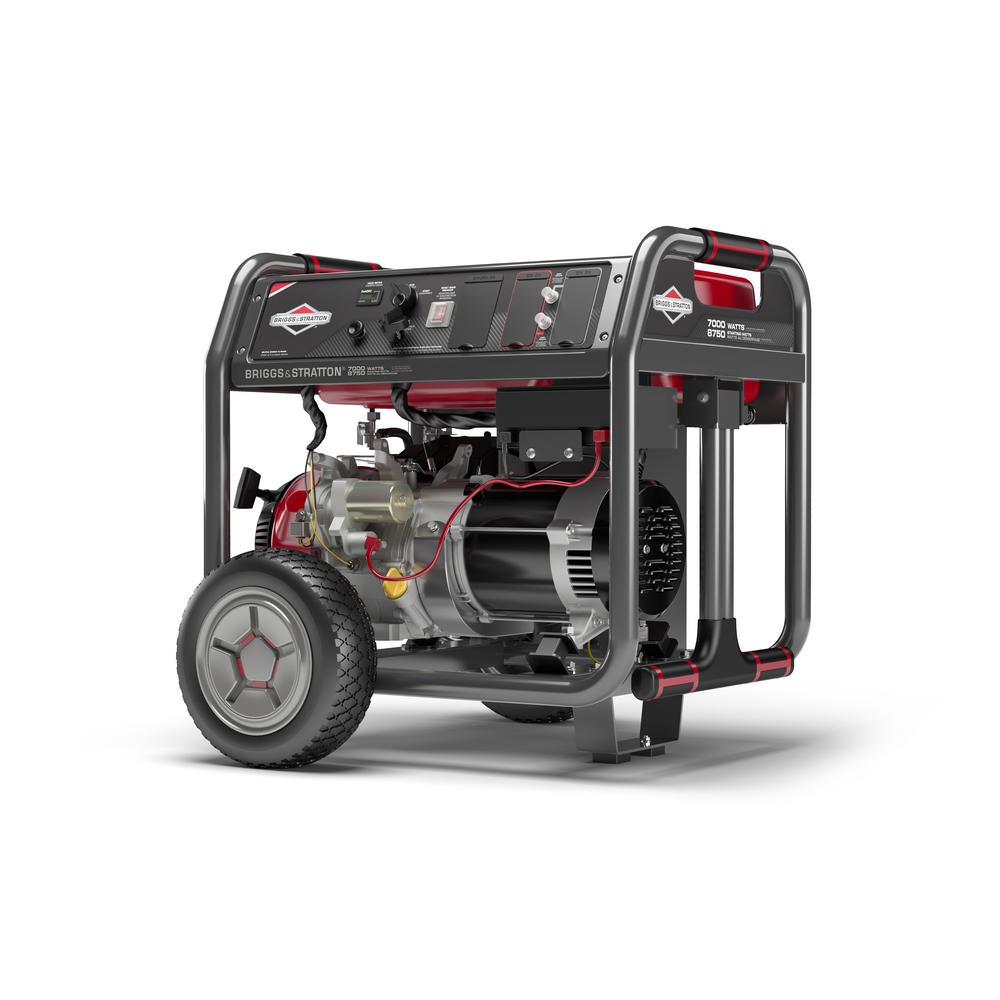 Briggs & Stratton Elite Series 7,000-Watt Gasoline Powered Electric Start Portable Generator