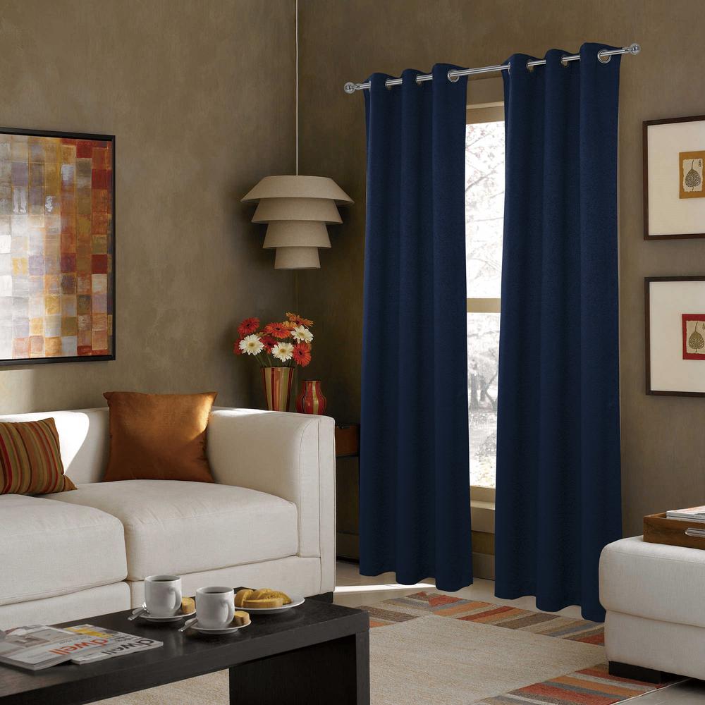 Dainty Home Blackout Curtains Curtains Drapes The Home Depot