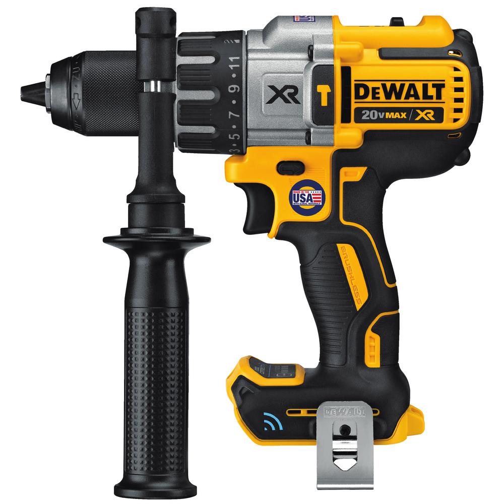 DEWALT 20Volt MAX XR with Tool Connect Premium Brushless LithiumIon 1/2 in. Hammer Drill
