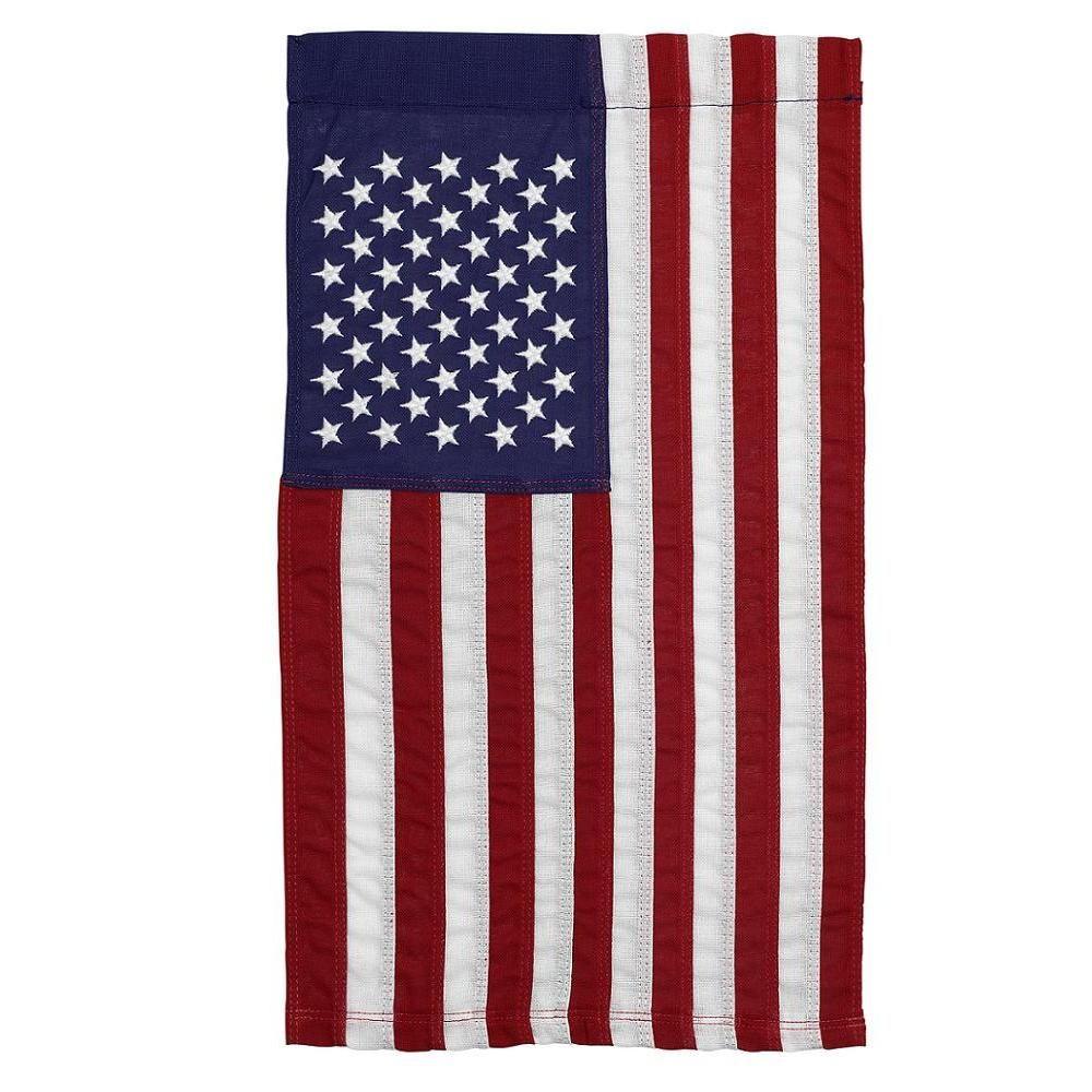 USA AMERICAN AMERICA UNITED STATES GARDEN BANNER/FLAG 12"X18" SLEEVED POLY