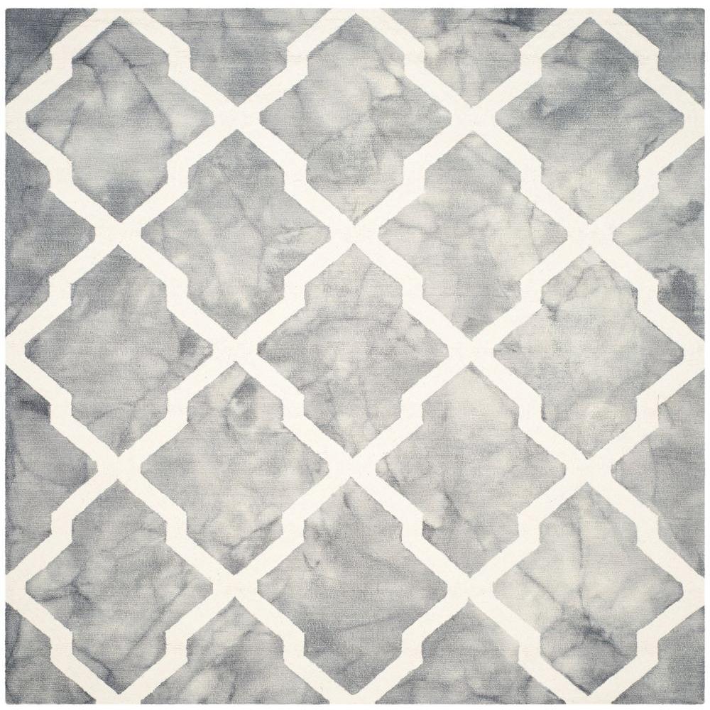 Safavieh Dip Dye Grey Ivory 7 Ft X Square Area Rug Ddy540c Safavieh Dip Dye Grey Ivory 7 Ft X Square Area Rug