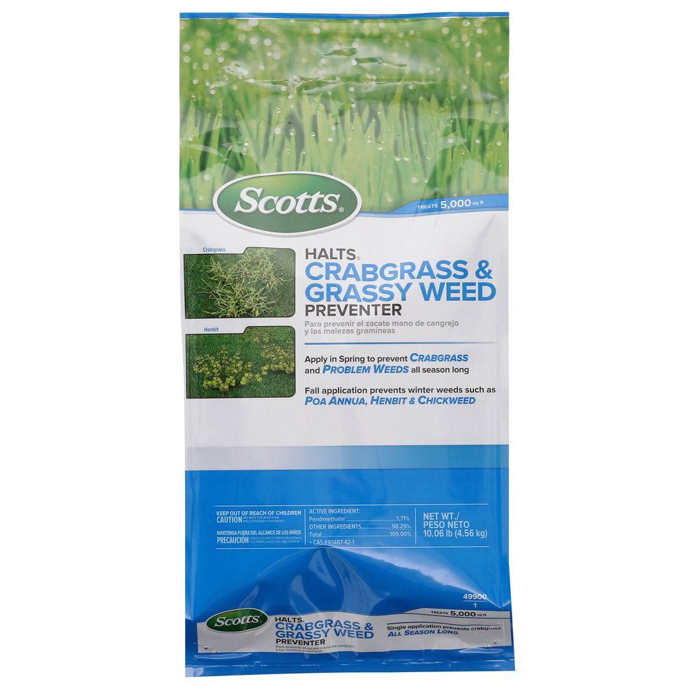 Scotts Halts 11 lb. Crabgrass and Grassy Weed Preventer49900APM The