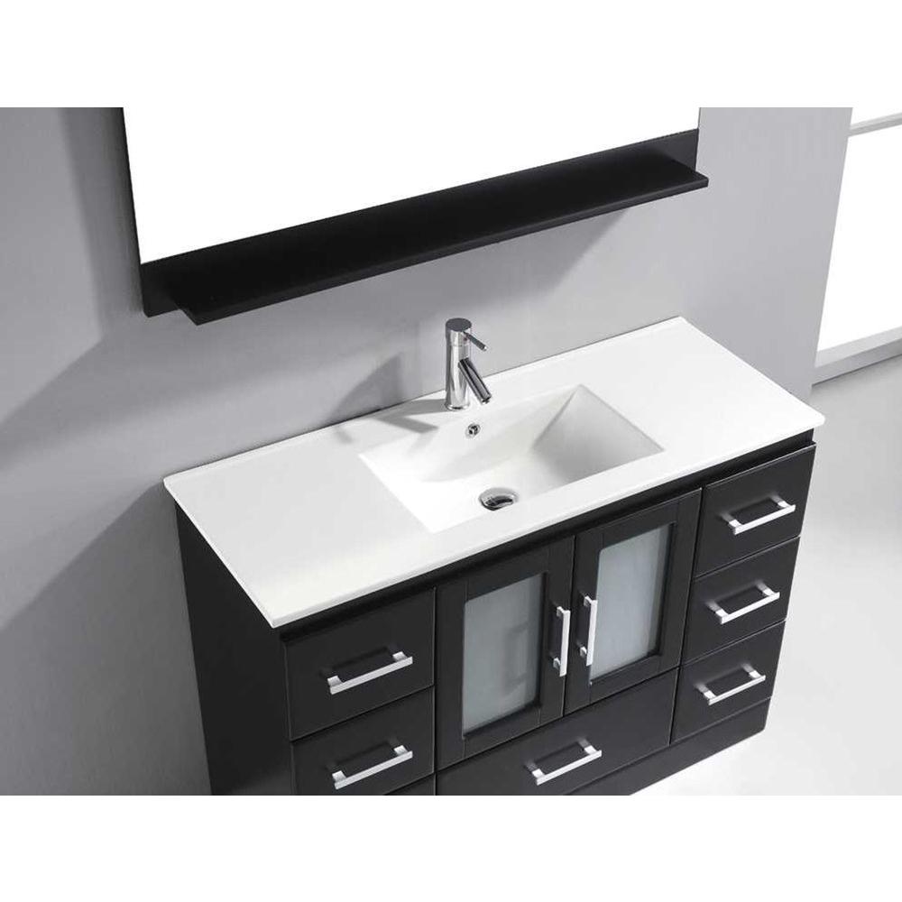 Virtu Usa Zola 47 In W Bath Vanity Cabinet Only In Espresso