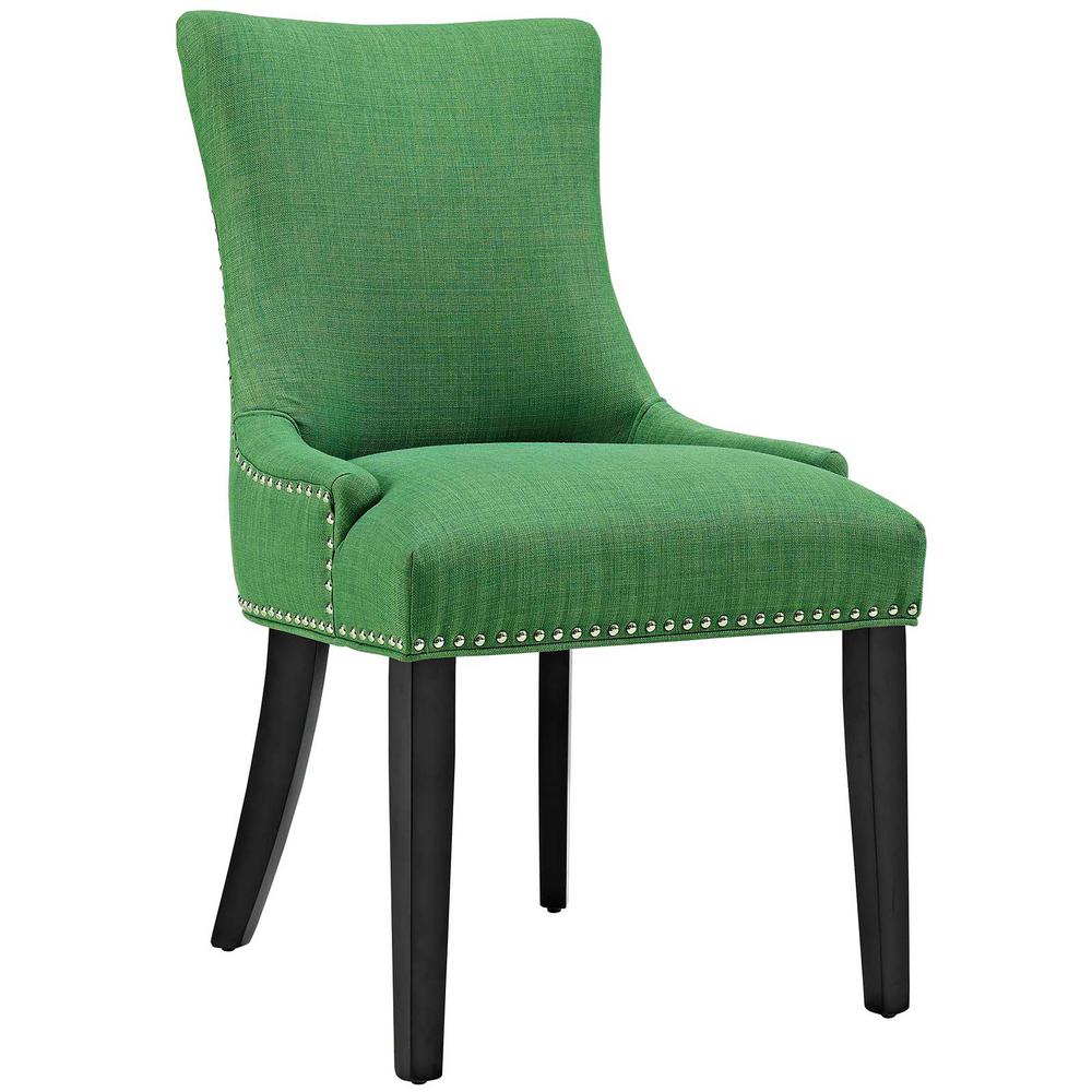 Modway Marquis Kelly Green Fabric Dining Chair Eei 2229 Grn The Marquis Kelly Green Fabric Dining Chair