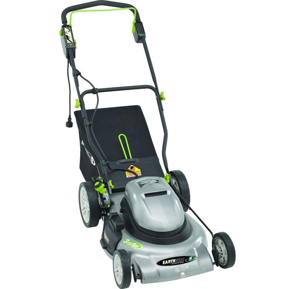 Earthwise 20 In Corded Electric Walk Behind Push Lawn Mower 50520 Corded Electric Walk Behind Push Lawn Mower
