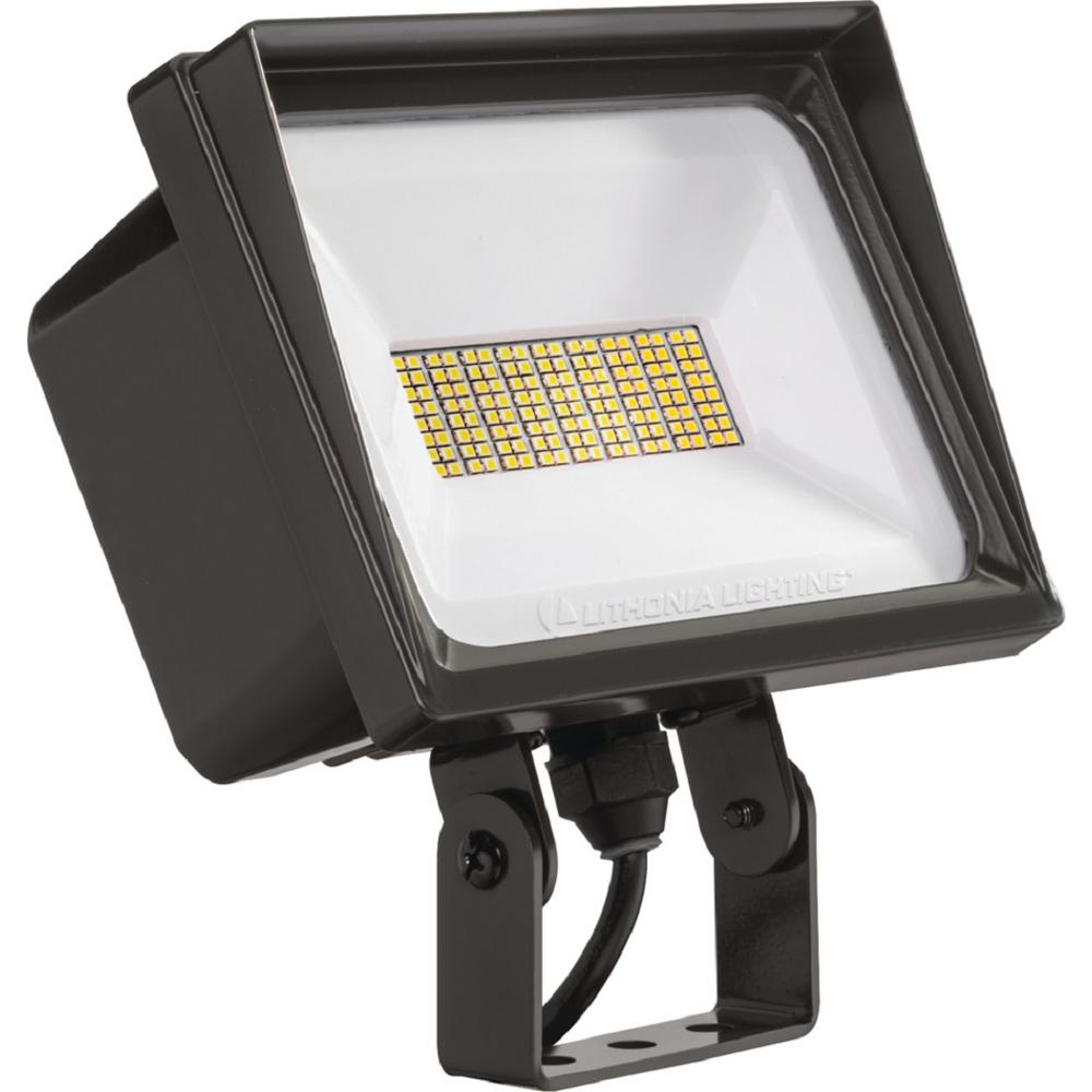 Best Rated Landscape Flood Lights Lighting The Home Qte 66 Watt Bronze Outdoor Integrated Led Flood Light