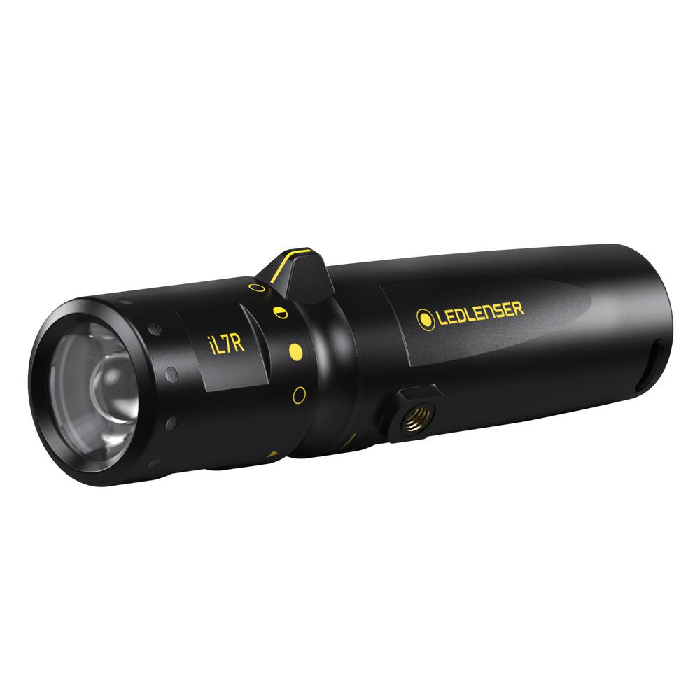 LED Flashlight Rechargeable Shock Resistant Self Defense High Power Hard Lights
