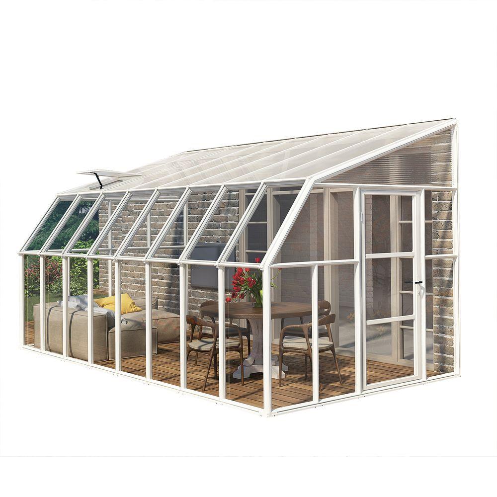 Rion Sun Room 8 ft. x 16 ft. Clear Greenhouse702135 The Home Depot