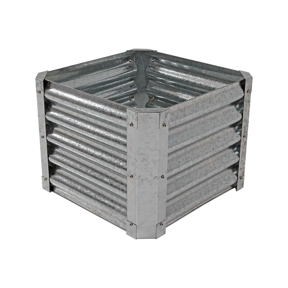 Galvanized Steel - Raised Garden Beds - Garden Center - The Home Depot