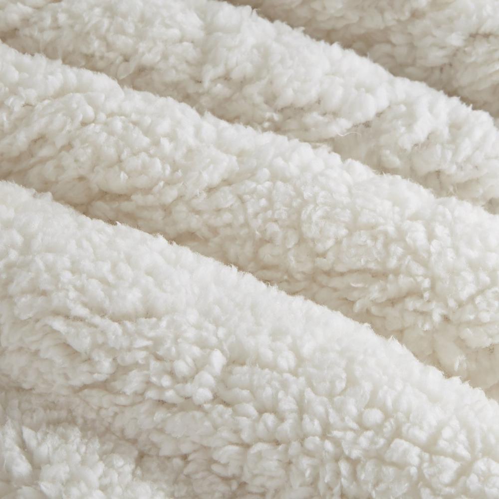 Peace Nest Reversible Sherpa Gold King Down Alternative Comforter