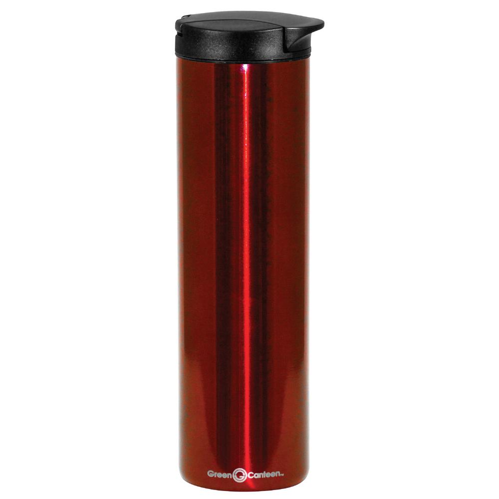 Green Canteen 16 oz. Red Double Wall Stainless Steel Travel Mug (6-Pack) by Green Canteen