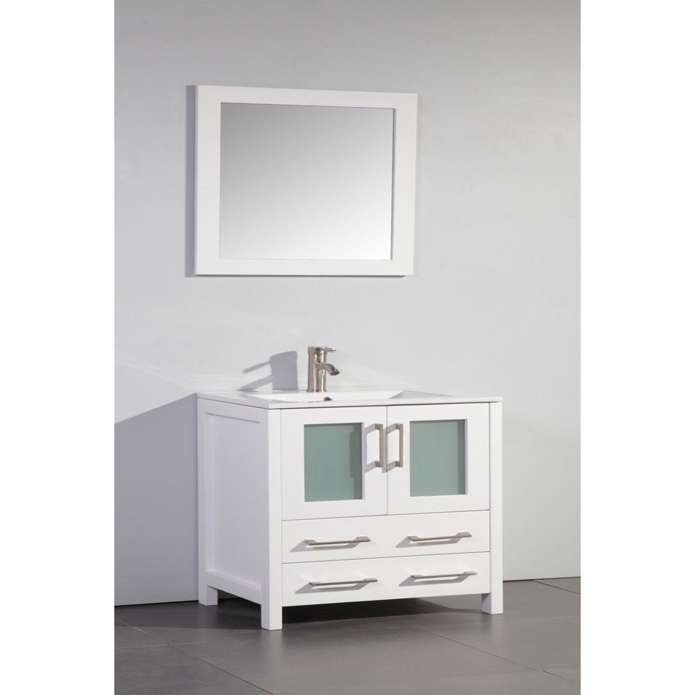 Vanity Art Brescia 36 in. W x 18 in. D x 36 in. H Bathroom Vanity in