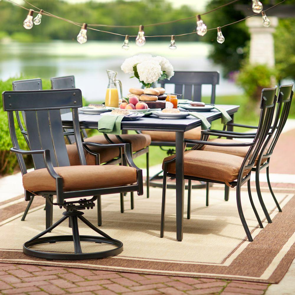 Hampton Bay Patio Dining Furniture Patio Furniture The Home