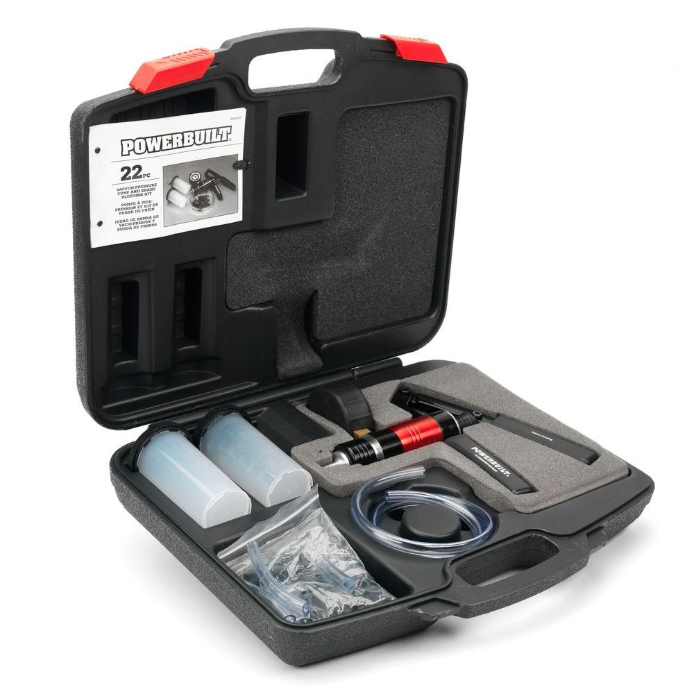 Powerbuilt Vacuum Pump Kit648744 The Home Depot