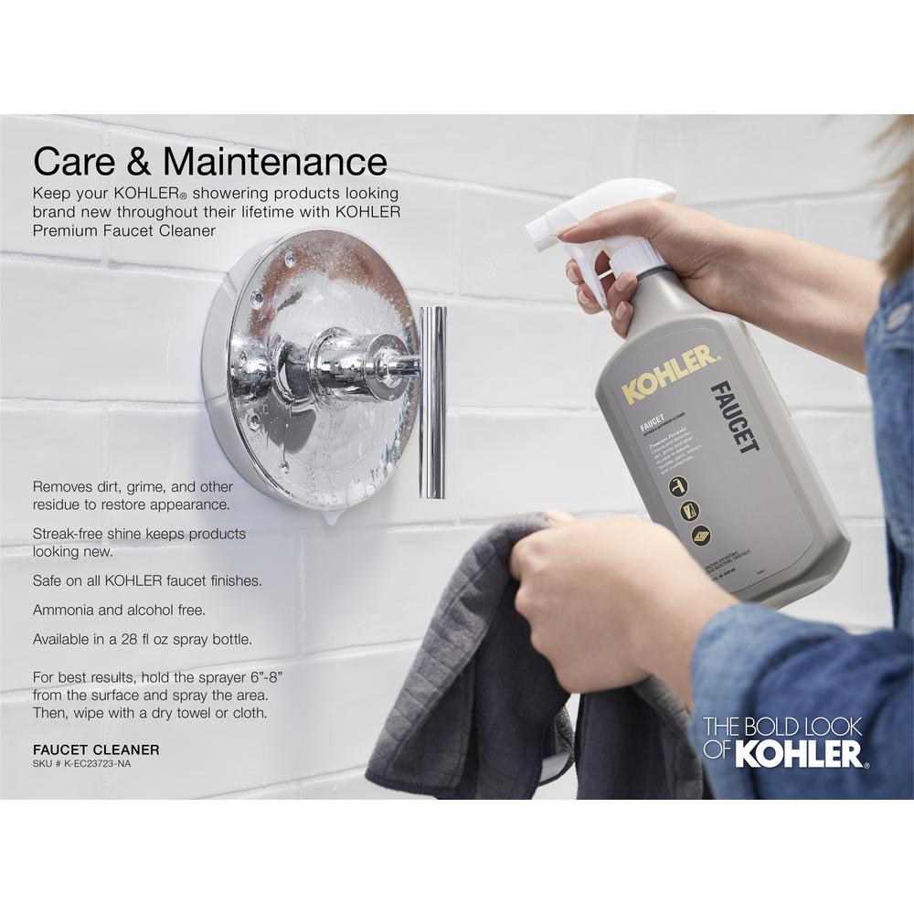 Kohler 1 Spray 12 4 In Single Ceiling Mount Fixed Rain Shower Head In Vibrant Polished Nickel K 13694 Sn The Home Depot