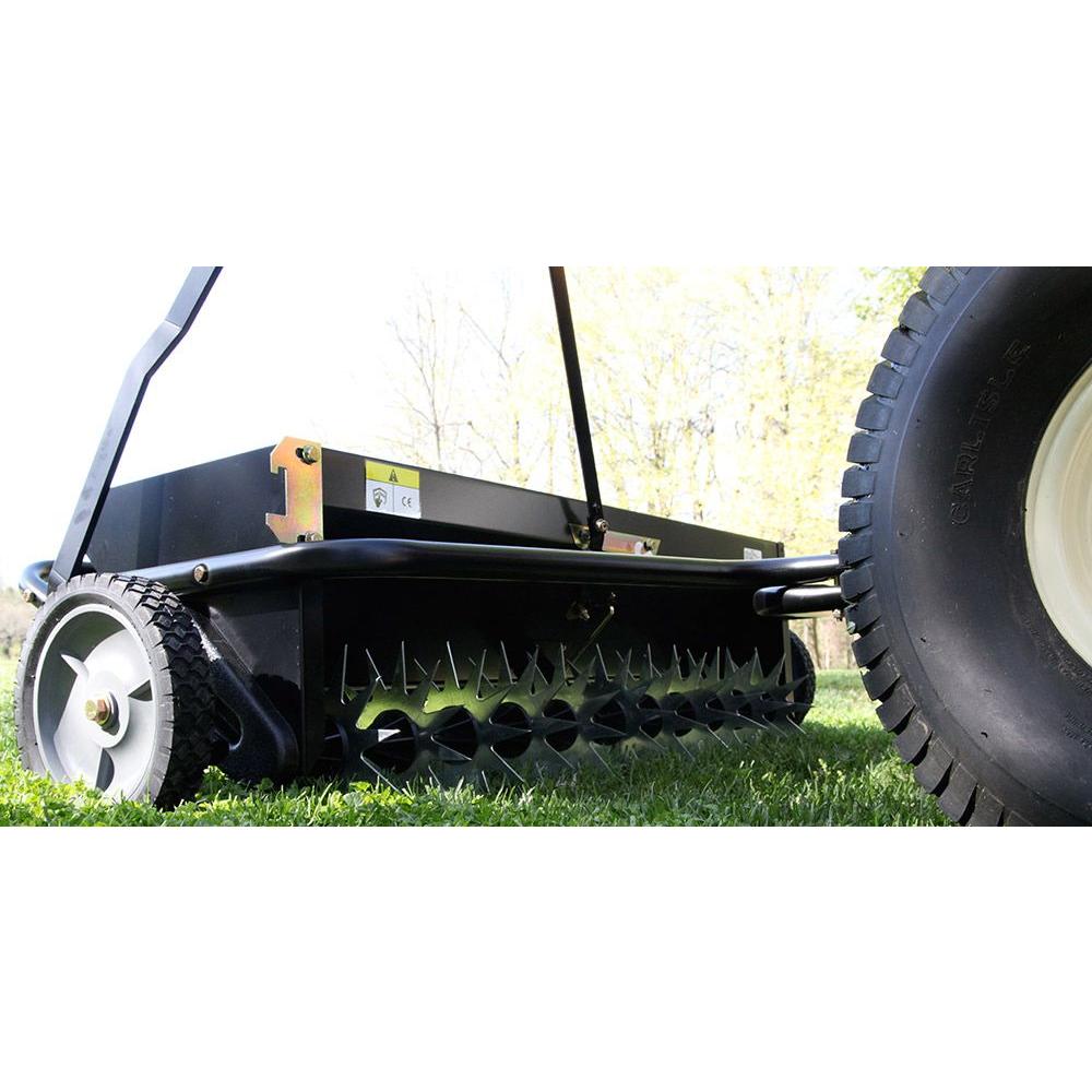 Tow Behind Aerator Spreader Combination 40 in. Lawn Steel Frame *NEW