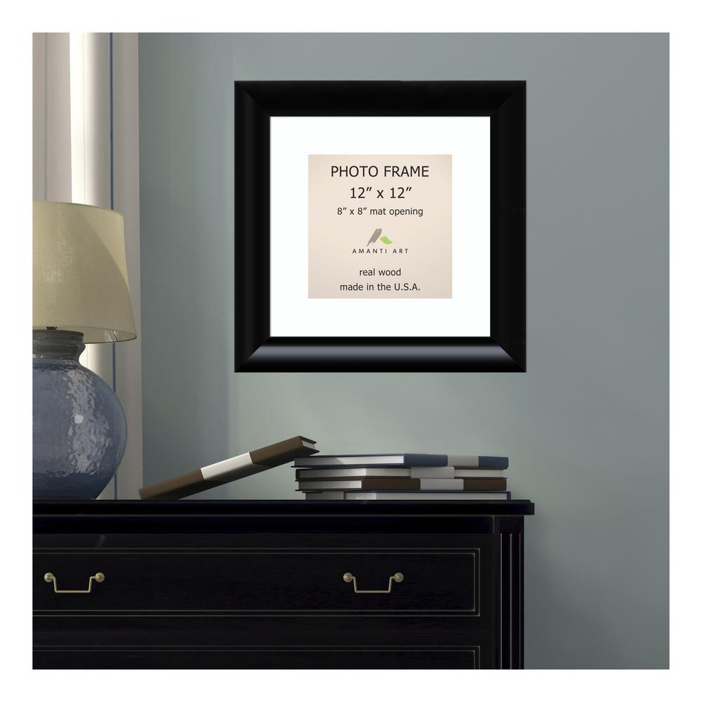 Amanti Art Steinway 12 In X 12 In Black Picture Frame Dsw1385334