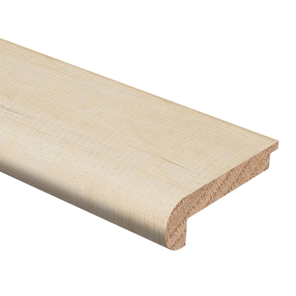 Zamma Hickory Mandalay 3 8 In Thick X 2 4 Wide 94 Length Hardwood Stair Nose Molding