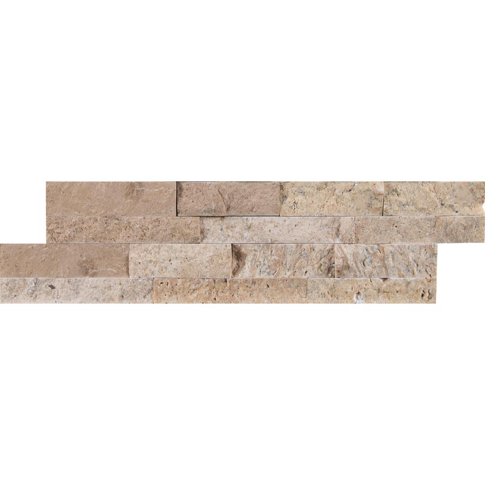 Msi Roman Beige Mini Ledger Panel 4 5 In X 16 Natural Msi Roman Beige Mini Ledger Panel 4 5 In X 16 Natural Travertine Wall