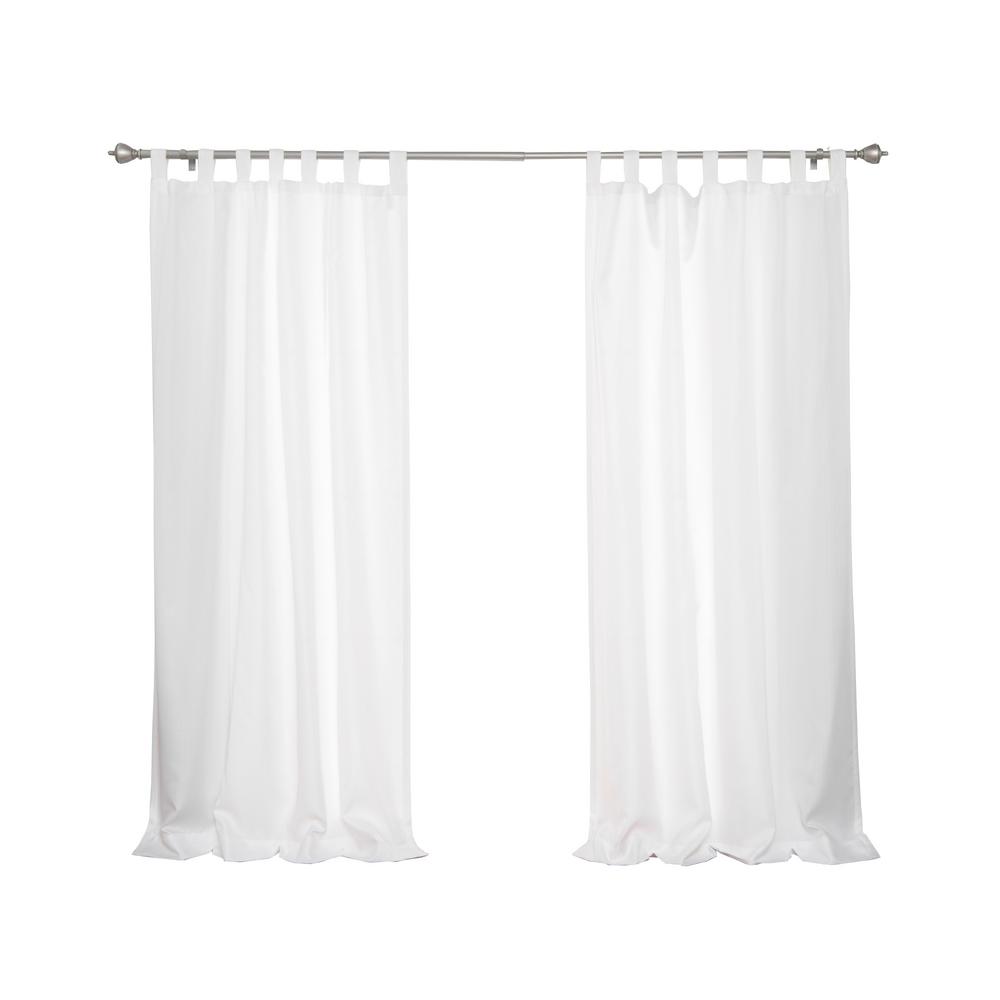 Best Home Fashion Oxford Outdoor 52 In W X 96 In L Tab Top