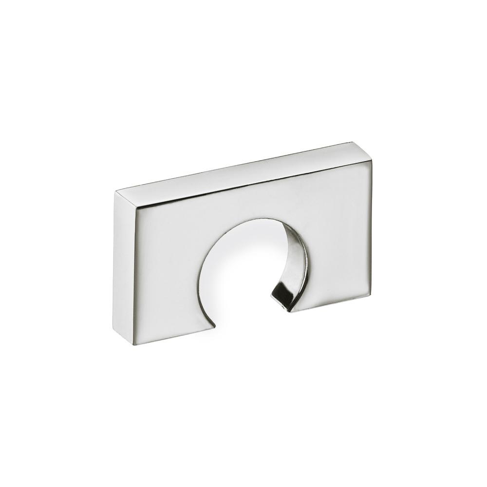 2398 Series 149/64 in. Polished Nickel Finger Pull Dual Mount