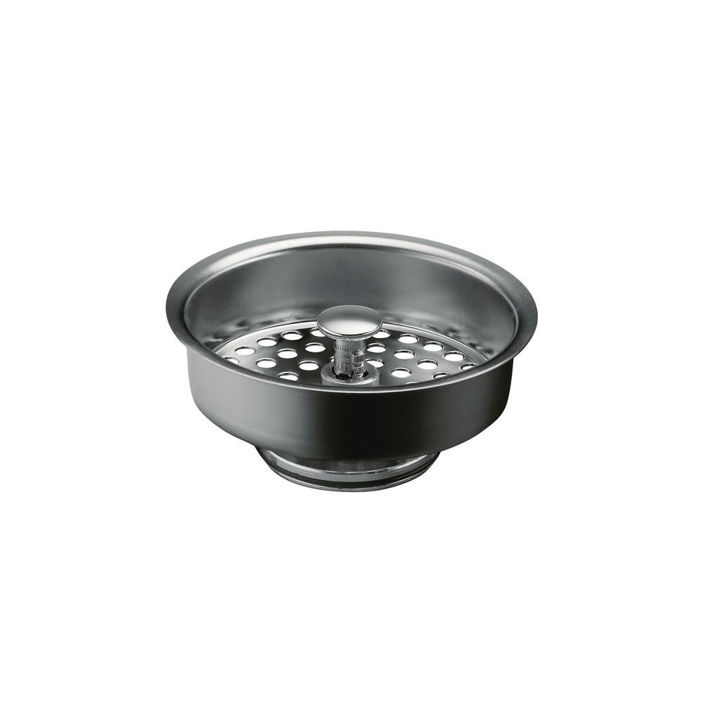 Duostrainer 3-1/2 in. Basket Strainer in Vibrant Brushed Nickel
