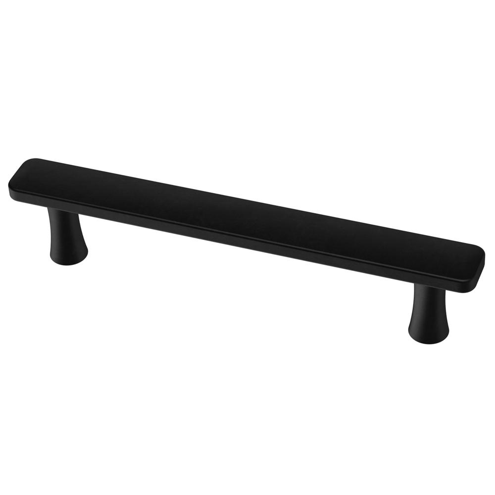 Liberty Lindley 33/4 in. (96 mm) Flat Black Drawer Pull