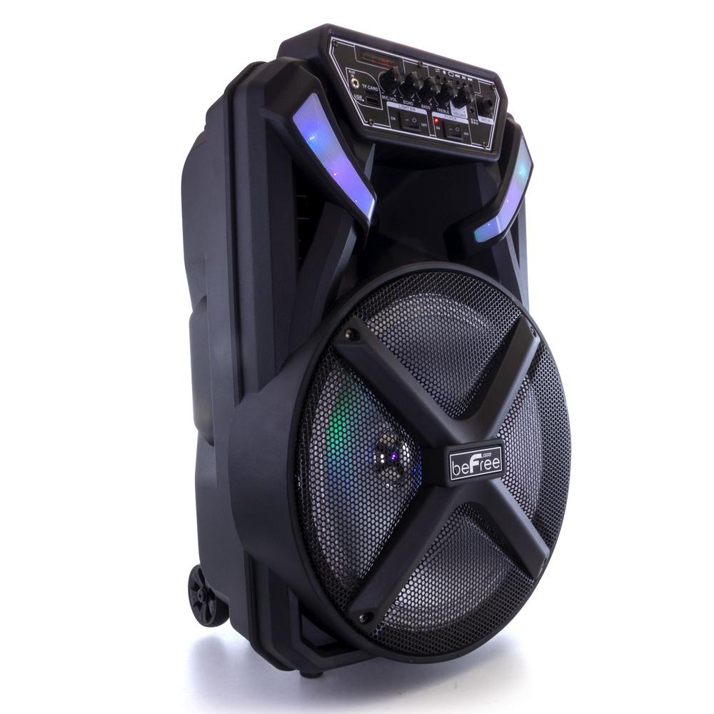 BEFREE SOUND 12 in. BT Portable Rechargeable Party Speaker-985113110M ...