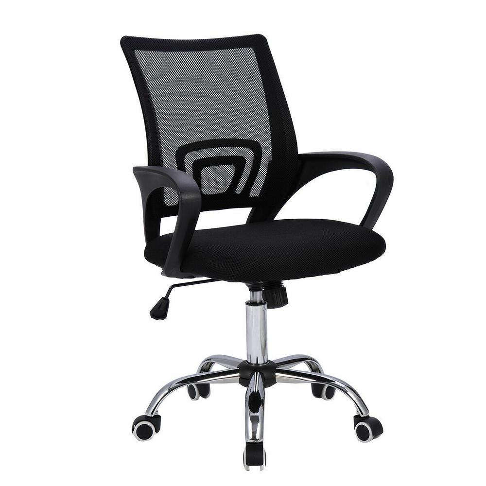 Mesh Mid-Back Office Chair Executive Computer Ergonomic Desk Seat Swivel