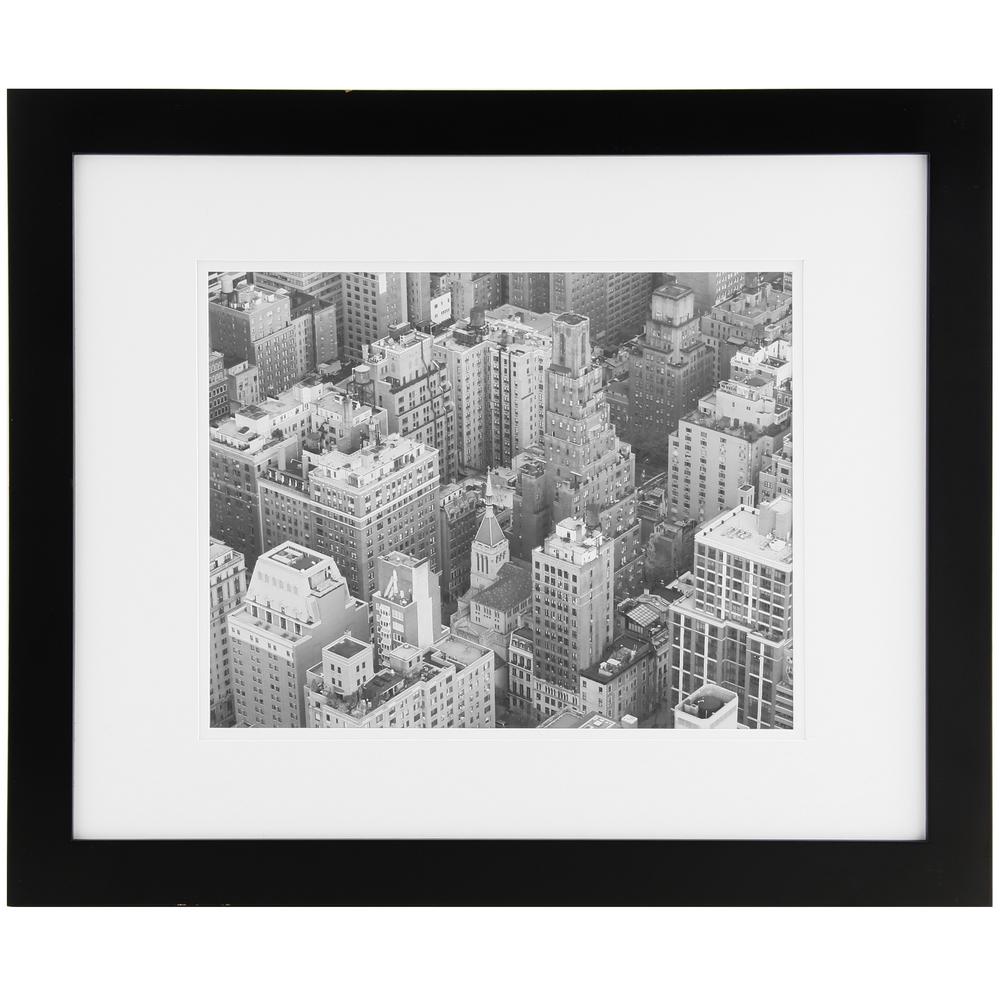 Pinnacle 11 In X 14 Black Picture Frame 09fw2676e The Home