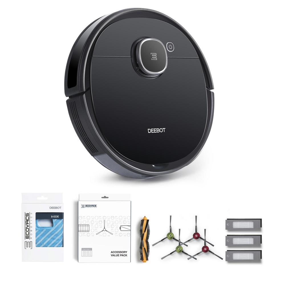 Ecovacs Deebot OZMO 920 Robotic Vacuum Cleaner with Service Kit and Mopping Pads was $834.97 now $549.99 (34.0% off)