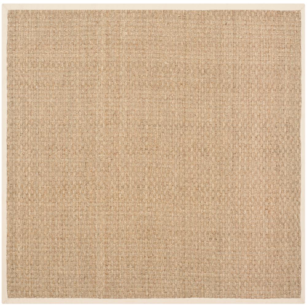 Safavieh Natural Fiber Tan Beige 7 Ft X Square Area Rug Safavieh Natural Fiber Tan Beige 7 Ft X Square Area Rug