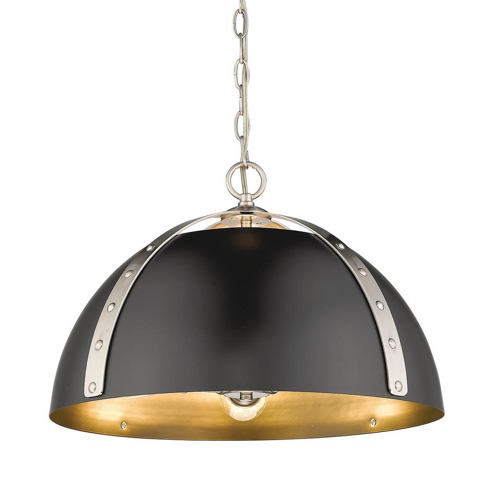 Golden Lighting Aldrich 3 Light Pendant In Pewter 6928 3p Pw Blk The Home Depot - Golden Lighting 3 Light Pendant Golden Lighting Aldrich 3 Light Pendant In Pewter 6928 3p Pw Blk The Home Depot - Golden Lighting 3 Light Pendant