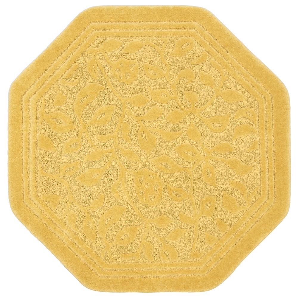 Mohawk Home Wellington 48 in. x 48 in. Nylon Bath Rug in Gold