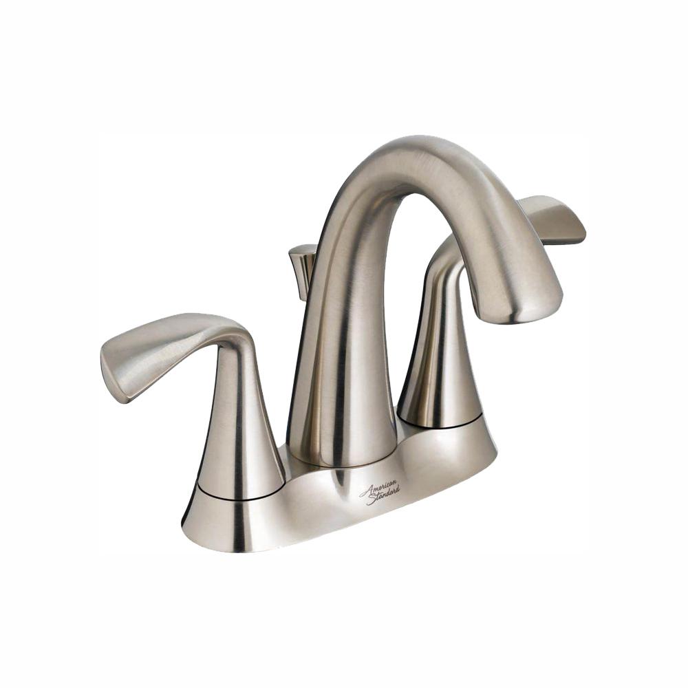 American Standard Fluent 4 in. Centerset 2-Handle Bathroom Faucet with ...