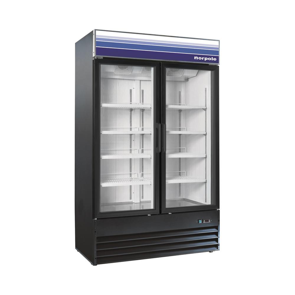 Norpole 53 in. 45 cu. ft. 2Door Merchandiser Commercial Freezerless