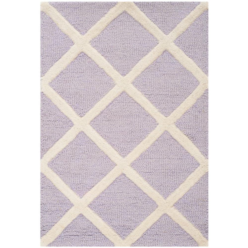 Safavieh Cambridge Lavender/Ivory 10 ft. x 14 ft. Area Rug-CAM121C-10 ...