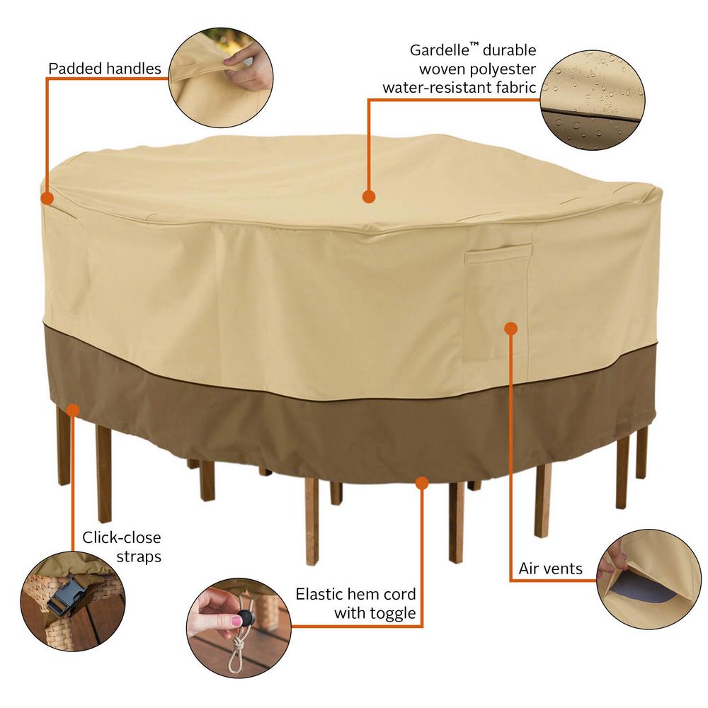 Veranda Table Set Covers X Small Bistro Yard Garden Outdoor Living Patio Furniture Veranda Table Set Covers X Small Bistro, Small Round Garden Table Cover