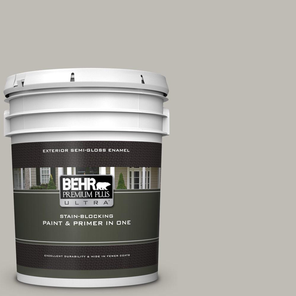 BEHR Premium Plus Ultra 5 gal. MQ623 Pumice SemiGloss
