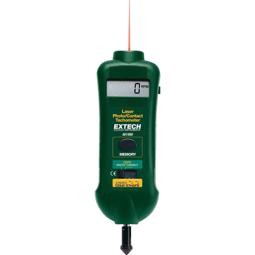 Extech Instruments Combination Photo/Contact Tachometer461995 The