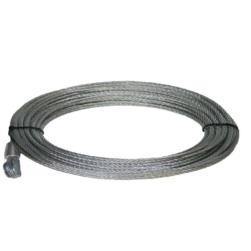Keeper Wire Rope 55 ft. x 7/32 in. for KT4000 WinchKTA141201 The
