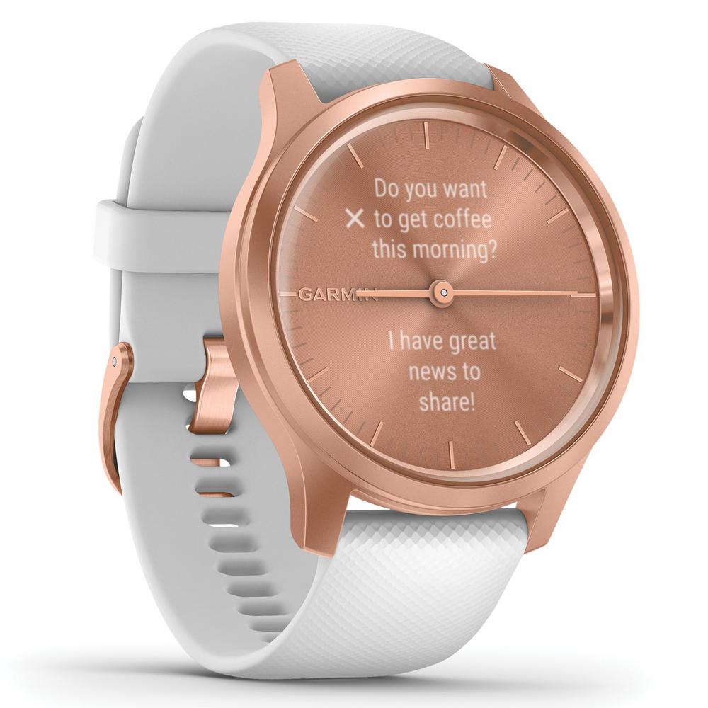 garmin smart watch rose gold