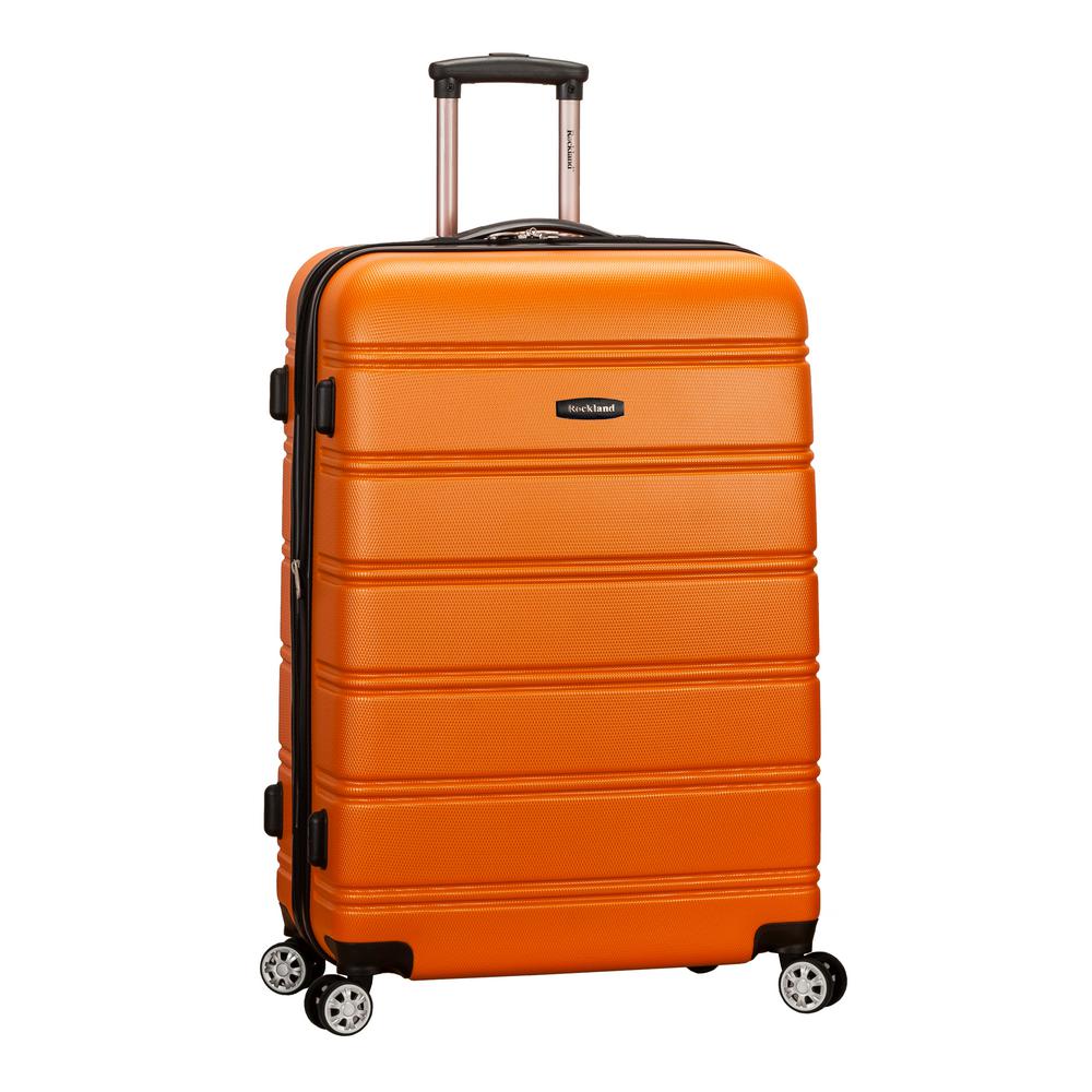 it orange suitcase