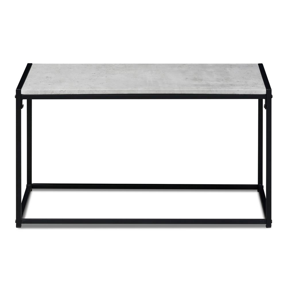 Furinno Ernst 30 In Black Silver Medium Rectangle Stone Coffee Table Fm 8040ctsw The Home Depot - 30 Coffee Table Rectangle Furinno Ernst 30 In Black Silver Medium Rectangle Stone Coffee Table Fm 8040ctsw The Home Depot - 30 Coffee Table Rectangle