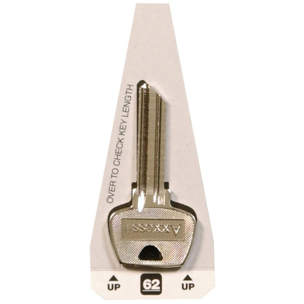 The Hillman Group 62 Blank Sargent Lock Key88043 The Home Depot