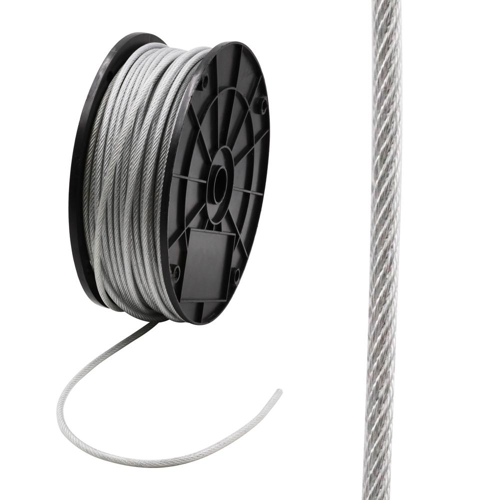 160 Foot Galvanized Aircraft Zip Line Cable Wire Rope 3//16