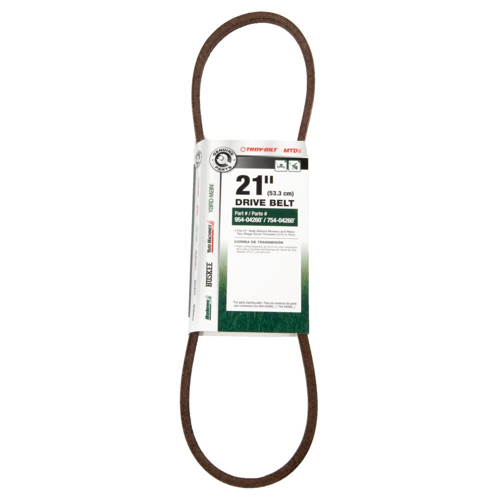 MTD Genuine Factory Parts 21 in. Drive Belt Fits 21 in. WalkBehind