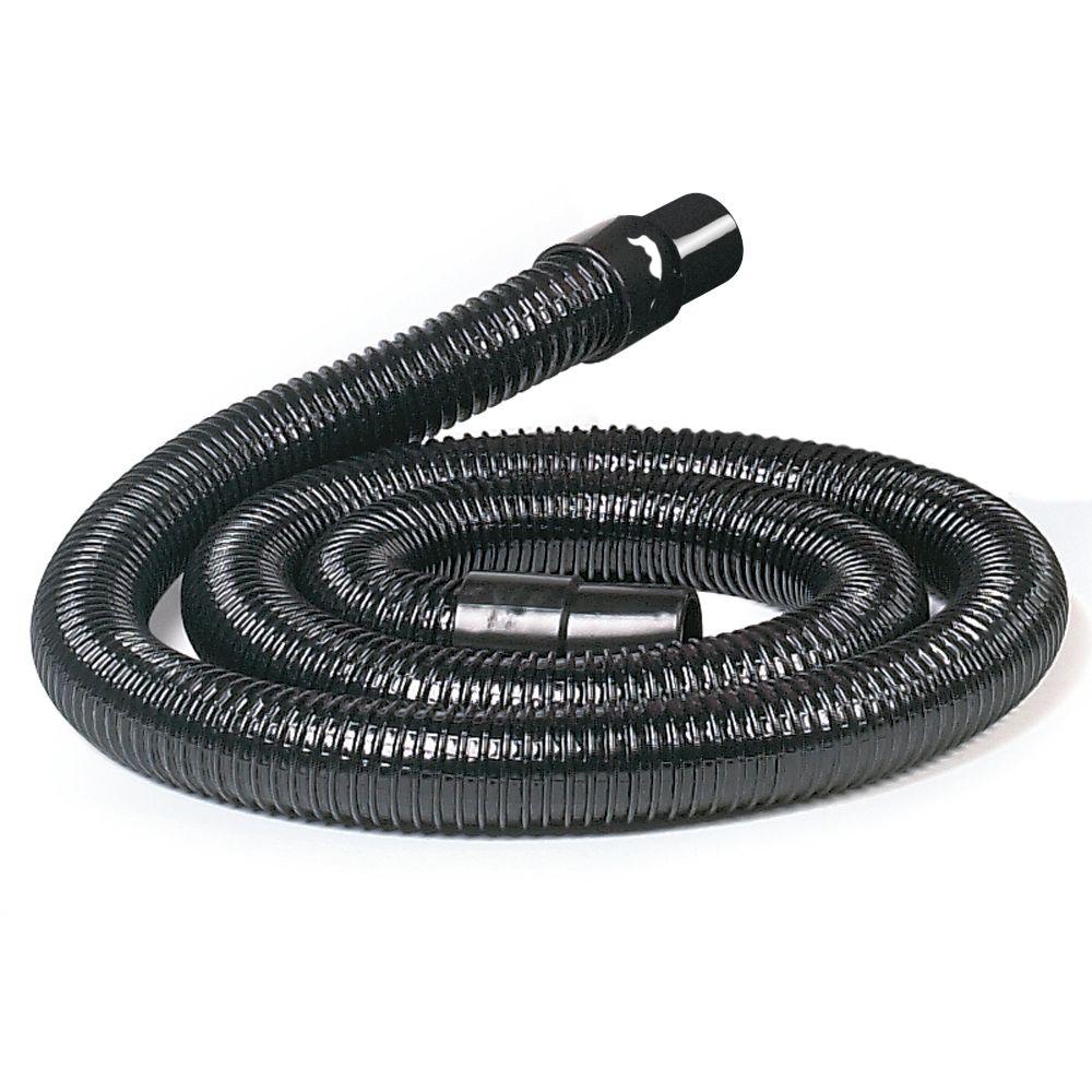 POWERTEC 21/2 in. x 10 ft. Flexible PVC Dust Collection Hose, Clear