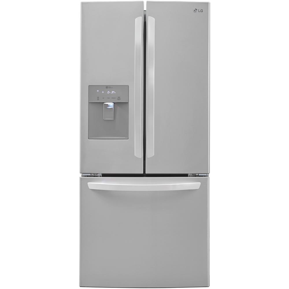 LG Electronics 21.8 cu. ft. French Door Refrigerator with External